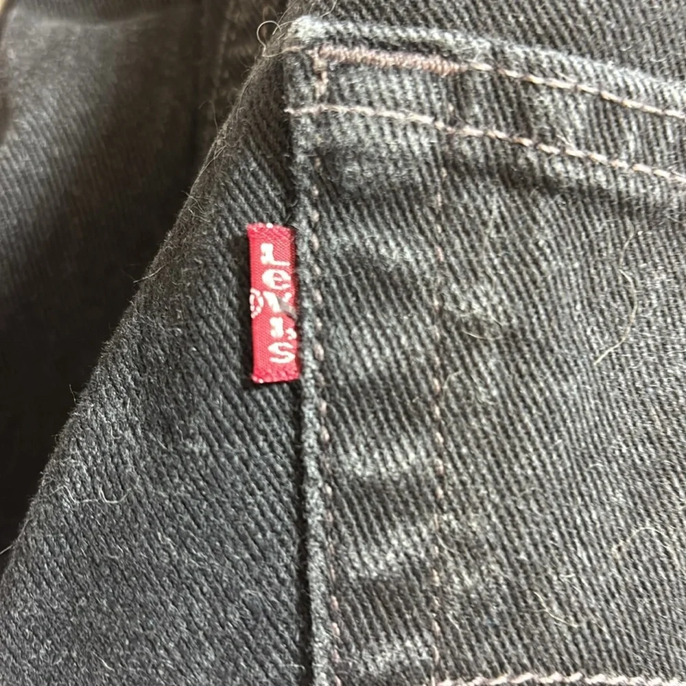 Levis 560 Relaxed Fit Suspender Zip Front Jeans sz 36x30 w/Suspenders - Picture 5 of 17